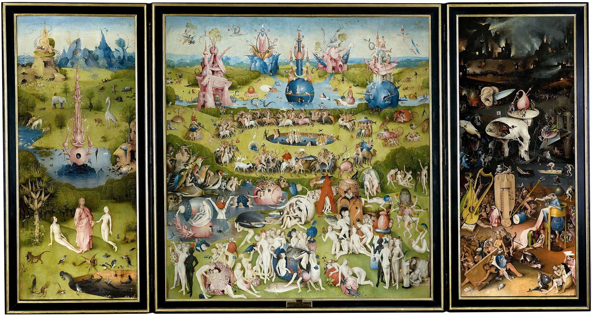 Der Garten der Lüste - Hieronymus Bosch, ca. 1490-1500