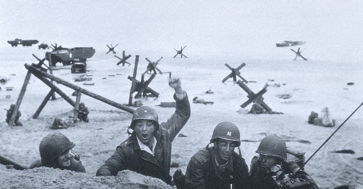 Omaha-Beach, Filmszene aus “Der längste Tag”, USA 1962.