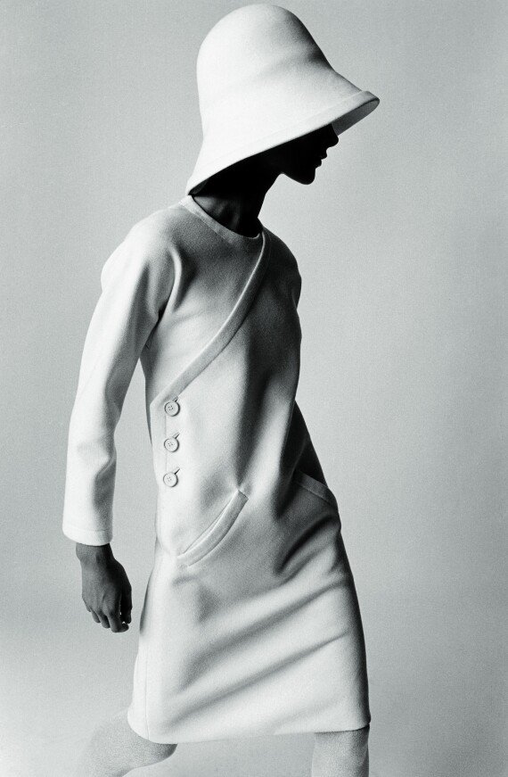 Bressons “Entscheidender Moment” als Barthes punktum. F.C. Gundlach - Bernadette, Kleid von Lanvin, Paris 1966