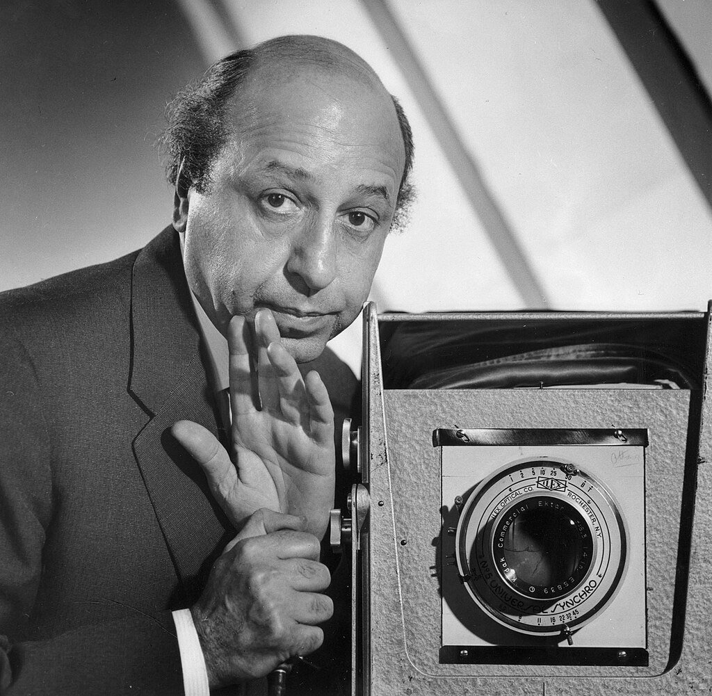 Yousuf Karsh, 1958. Fotografiert von Chris Lund.