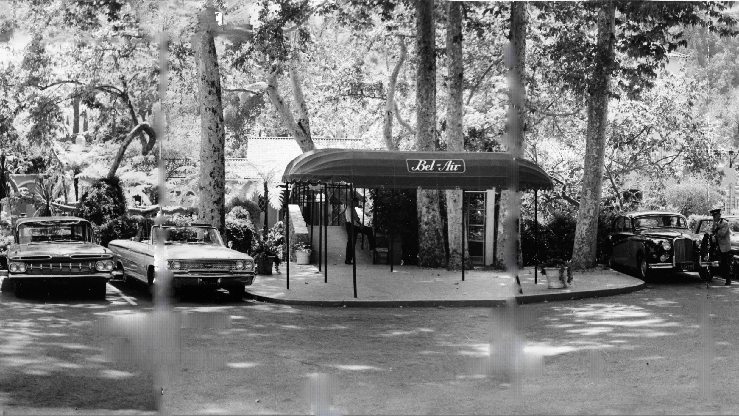 Das Bel-Air Hotel Los Angeles, ca. 1962
