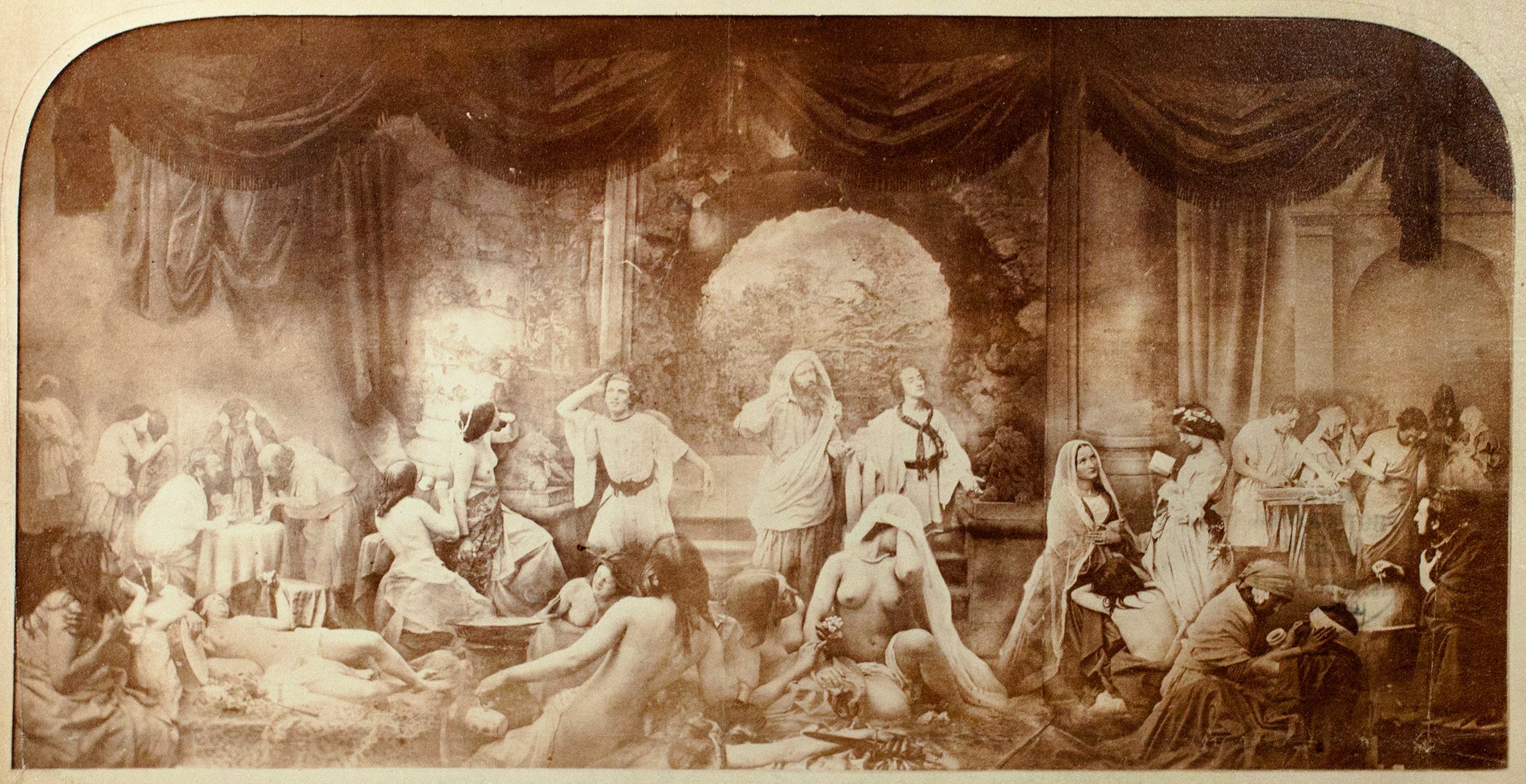The Two Ways of Life, Oscar Gustave Rejlander, 1857.